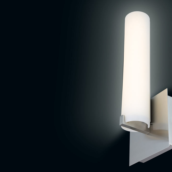 Two Light Wall Sconce from the Zuma collection in Brushed Nickel finish