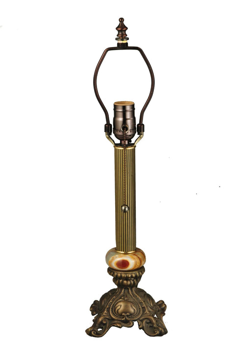 Meyda Tiffany - 11684 - One Light Table Base - Candlestick - Timeless Bronze