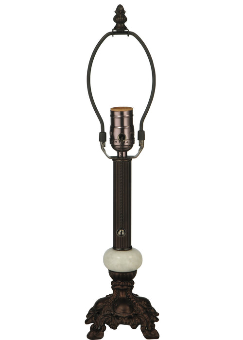 Meyda Tiffany - 11689 - One Light Table Base - Candlestick - Nickel