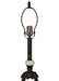 Meyda Tiffany - 11689 - One Light Table Base - Candlestick - Nickel