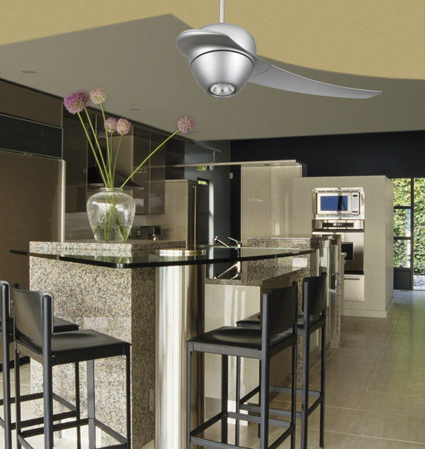 60``Ceiling Fan from the Enigma collection in Metro Gray finish