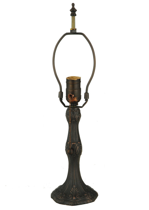 Meyda Tiffany - 10084 - One Light Table Base - Pompeii - Mahogany Bronze