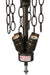 Meyda Tiffany - 106604 - Four Light Inverted Pendant Hardware - Mahogany Bronze - Mahogany Bronze