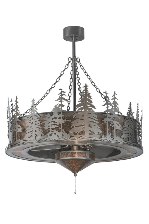 Meyda Tiffany - 117720 - 11 Light Chandel-Air - Tall Pines - Nickel,Custom