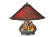 Meyda Tiffany - 118681 - Three Light Table Lamp - Sutter - Mahogany Bronze