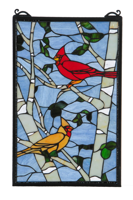Meyda Tiffany - 119436 - Window - Cardinals - Vaw Beige Flame Ha Grey