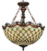 Meyda Tiffany - 124835 - Pendant - Jeweled Katherine - Timeless Bronze
