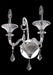 Allegri - 026920-010-FR001 - Two Light Wall Bracket - Chauvet - Chrome