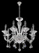 Allegri - 026951-010-FR001 - Eight Light Chandelier - Chauvet - Chrome