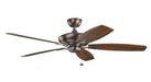 Kichler - 300188OBB - 60``Ceiling Fan - Canfield - Oil Brushed Bronze