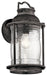 Kichler - 49571WZC - One Light Outdoor Wall Mount - Ashland Bay - Weathered Zinc