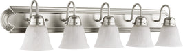 Quorum - 5094-5-165 - Five Light Vanity - Moritz - Satin Nickel