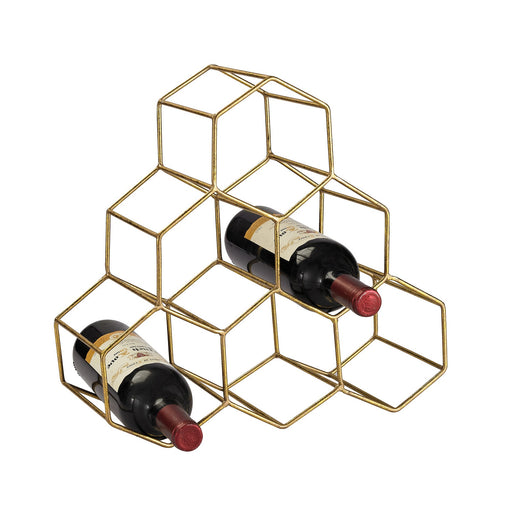 ELK Home - 51-026 - Decorative Accessory - Wine Rack - Gold