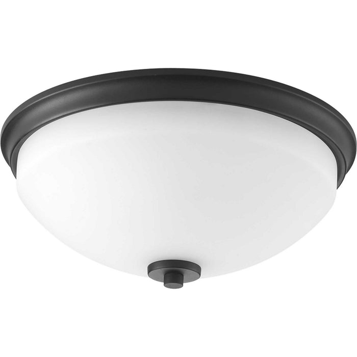 Two Light Flush Mount from the Replay collection in Black finish