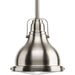 Progress Lighting - P5050-0930K9 - LED Pendant - Fresnel Lens Pendant - Brushed Nickel