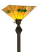 Meyda Tiffany - 132578 - One Light Torchiere - Martini Mission - Mahogany Bronze