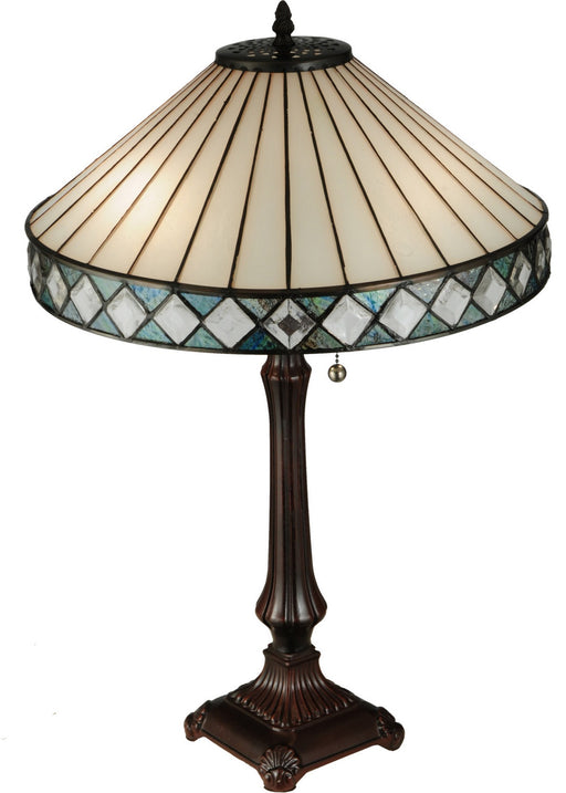 Meyda Tiffany - 134537 - Two Light Table Lamp - Diamondring