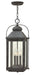 Hinkley - 1852DZ - Three Light Hanging Lantern - Anchorage - Aged Zinc