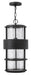 Hinkley - 1902SK - One Light Hanging Lantern - Saturn - Satin Black