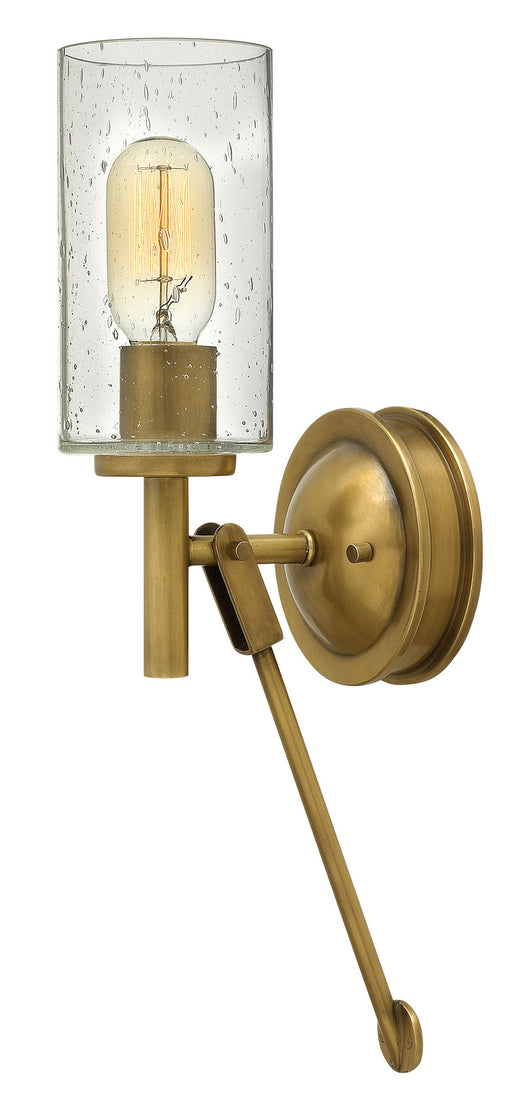 Hinkley - 3380HB - One Light Wall Sconce - Collier - Heritage Brass