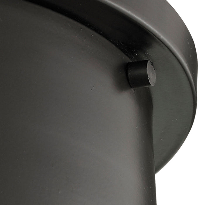 Two Light Flush Mount from the Simpson collection in Oil Rubbed Bronze finish