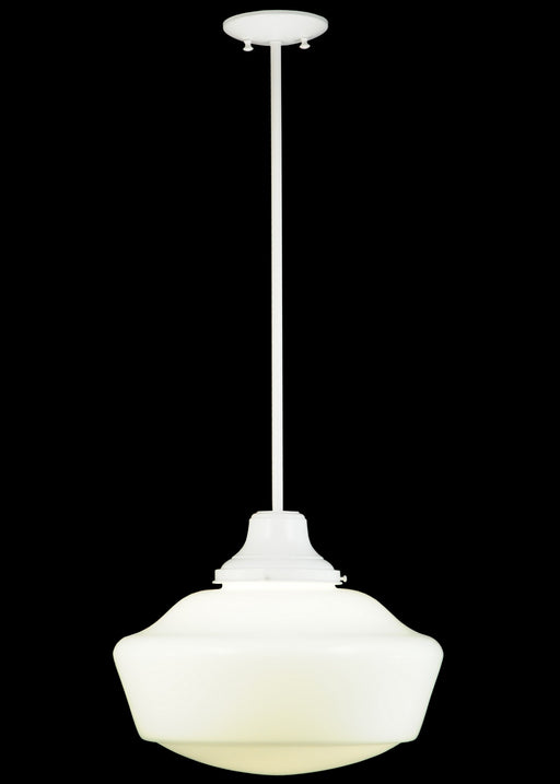 Meyda Tiffany - 138399 - One Light Pendant - Revival - White