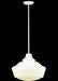 Meyda Tiffany - 138399 - One Light Pendant - Revival - White