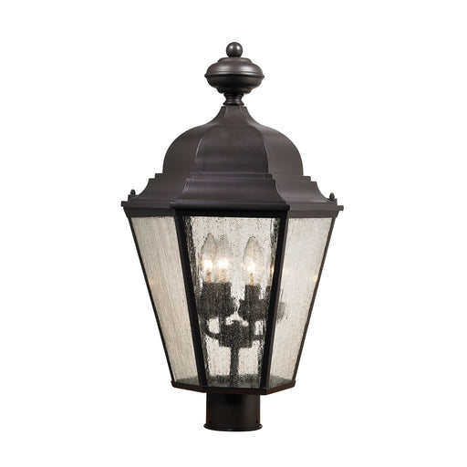 ELK Home - 8903EP/75 - Four Light Post Mount - Cotswold - Oil Rubbed Bronze