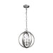 Generation Lighting - F3059/3PN - Three Light Pendant - Corinne - Polished Nickel