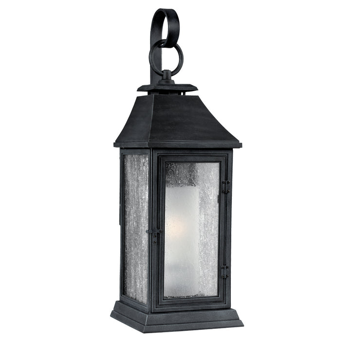 Generation Lighting - OL10601DWZ - One Light Lantern - Shepherd - Dark Weathered Zinc