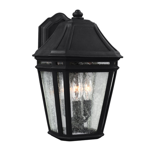 Generation Lighting - OL11301BK - Three Light Outdoor Wall Lantern - Londontowne - Black