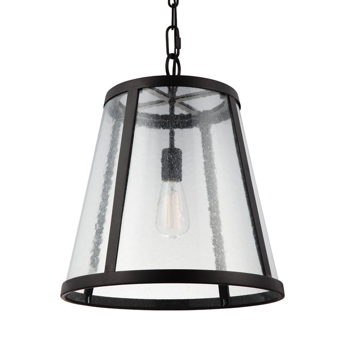 Generation Lighting - P1289ORB - One Light Pendant - Harrow - Oil Rubbed Bronze