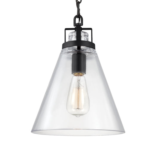 Generation Lighting - P1370ORB - One Light Pendant - Frontage - Oil Rubbed Bronze
