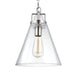 Generation Lighting - P1370SN - One Light Pendant - Frontage - Satin Nickel