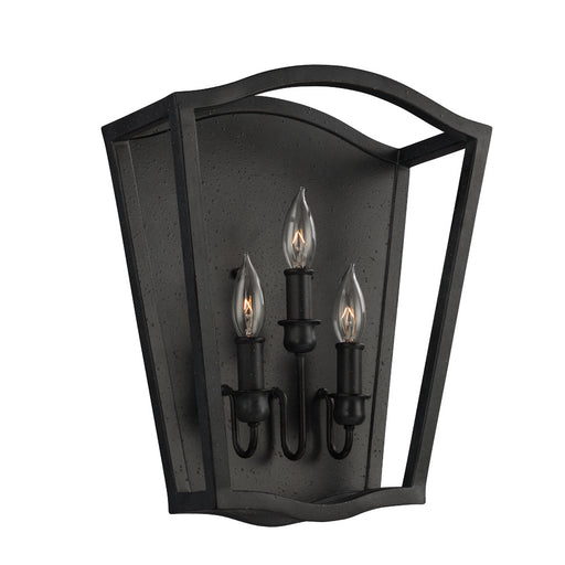 Generation Lighting - WB1757AF - Three Light Wall Sconce - Yarmouth - Antique Forged Iron