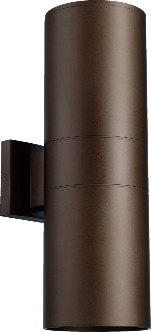 Quorum - 721-2-86 - Two Light Wall Mount - Cylinder - Oiled Bronze