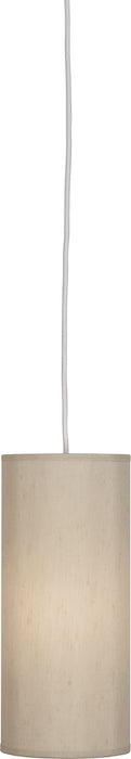 Robert Abbey - B167 - One Light Pendant - Elena - Painted White