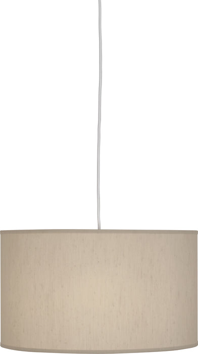 Robert Abbey - B168 - One Light Pendant - Elena - Painted White