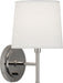 Robert Abbey - S349 - One Light Wall Sconce - Bandit - Polished Nickel