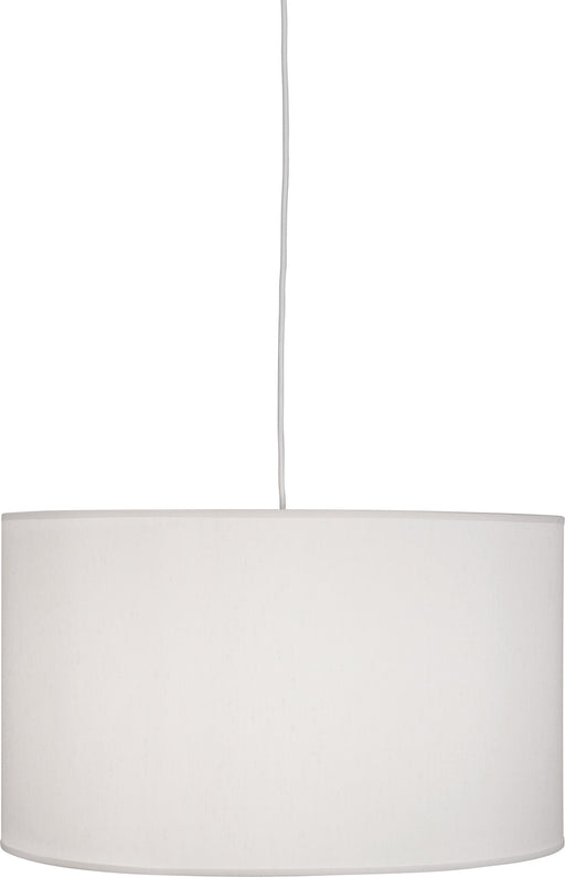Robert Abbey - W169 - One Light Pendant - Elena - Painted White