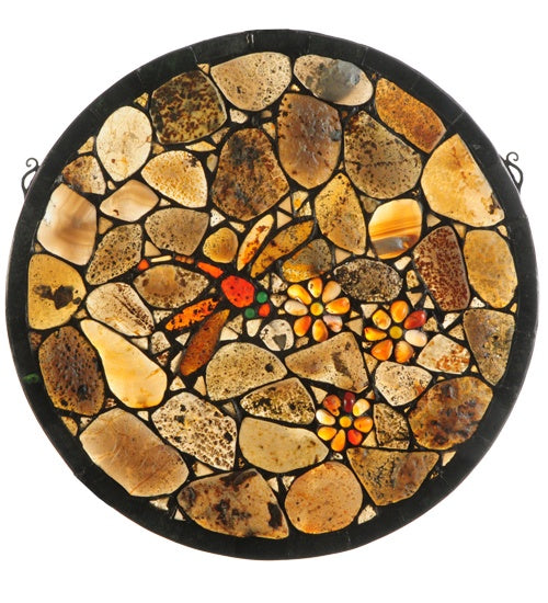 Meyda Tiffany - 142633 - Window - Dragonfly - Custom,Copper