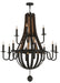 Meyda Tiffany - 143858 - 12 Light Chandelier - Barrel Stave - Custom