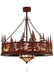 Meyda Tiffany - 144121 - 11 Light Chandel-Air - Tall Pines - Red Rust