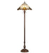 Meyda Tiffany - 144409 - Floor Lamp - Shell With Jewels - Mahogany Bronze