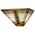 Meyda Tiffany - 144967 - Two Light Wall Sconce - Nevada - White Amber Green Blue