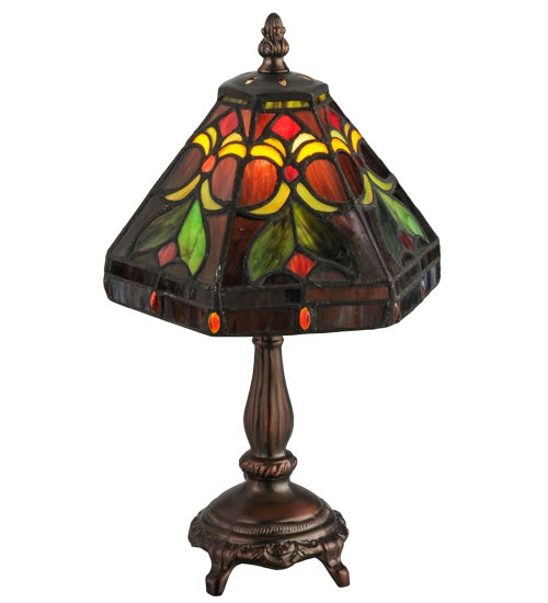 Meyda Tiffany - 146951 - One Light Accent Lamp - Middleton - Mahogany Bronze