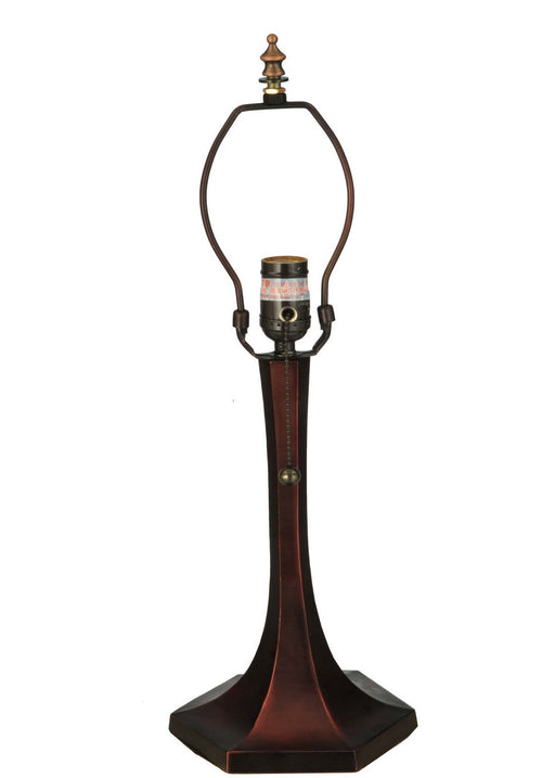 Meyda Tiffany - 18815 - One Light Table Base - Hexagonal Trumpet Base