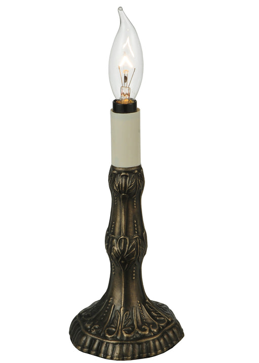 Meyda Tiffany - 21343 - One Light Table Base - Pompeii - Craftsman Brown