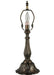 Meyda Tiffany - 46444 - One Light Table Base - Bungalow - Rust