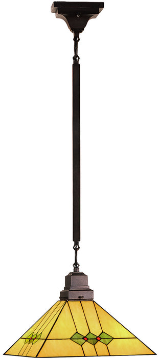Meyda Tiffany - 49116 - One Light Pendant - Martini Mission - Antique,French Bronzed
